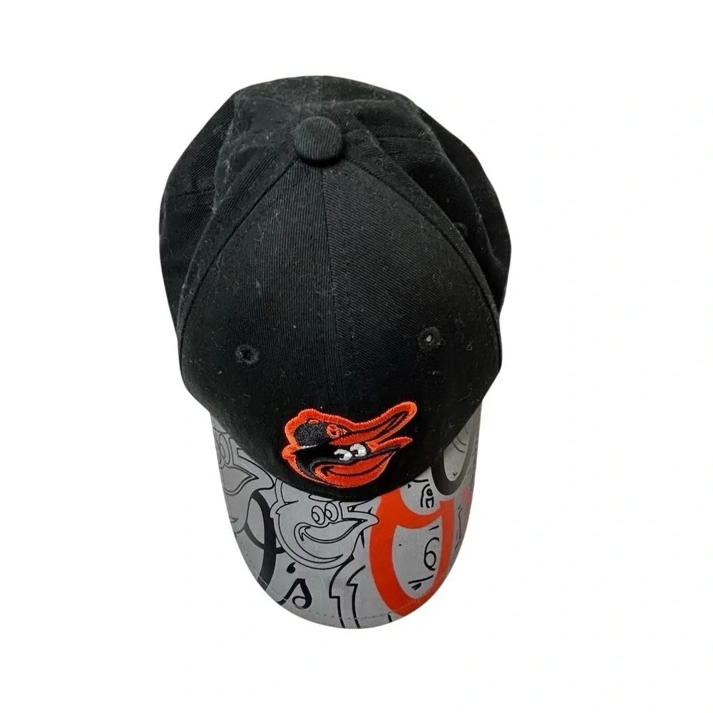 New Era‎ Youth Baltimore Orioles Adjustable Cap Black & Orange MLB Hat